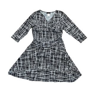 Rekucci Ruched Waist Flattering Dress